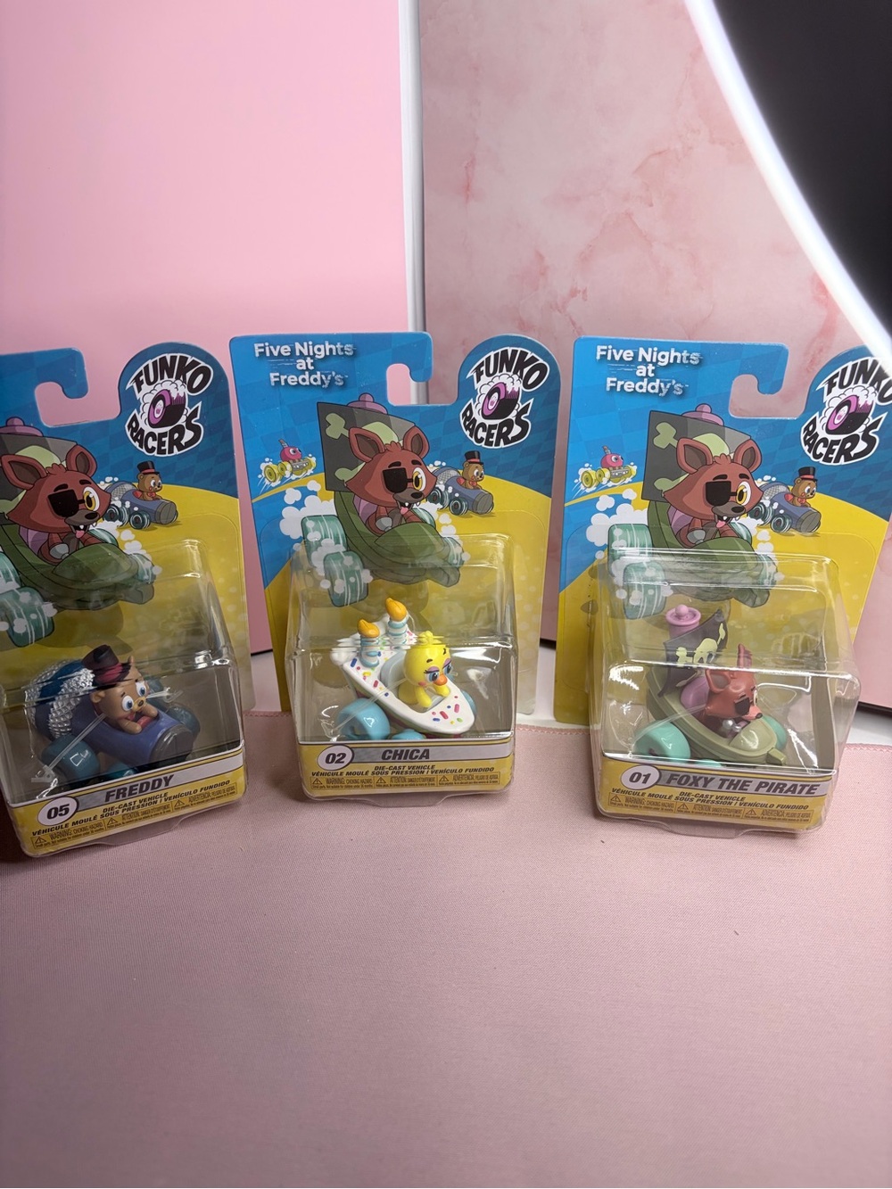 Funko Racers Five Nights at Freddy's Chica Yellow & Friends Collectible Set